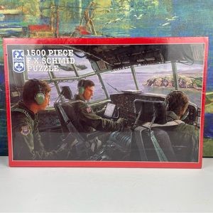 Schmid On The Deck Over Scotland Puzzle 1500pc